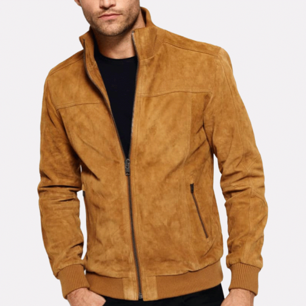 Classic-Brown-Suede-Trucker-Jacket-front