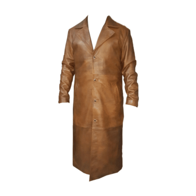 Bens20Justice20Brown20Leather20Trench20Coat20Front