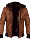 Olympus20Waxed20Brown20Sheepskin20Leather20Bomber20Jacket20With20Hood20front.png