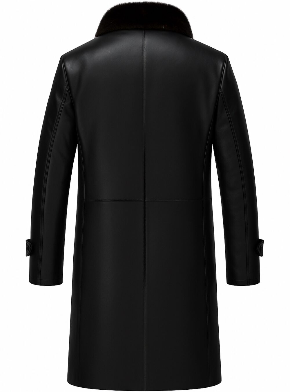 ジャケット・アウター LEATHER MID LENGTH DAPPER COAT LEATHER MID LENGTH DAPPER COAT